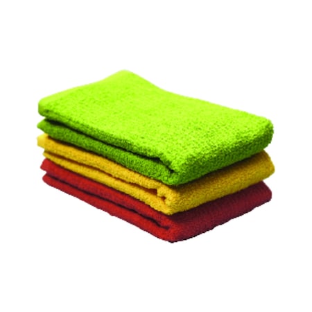 Ritz Ritz Soap&Water White Cotton Solid Bar Mop Dish Cloth 3 pk 10018